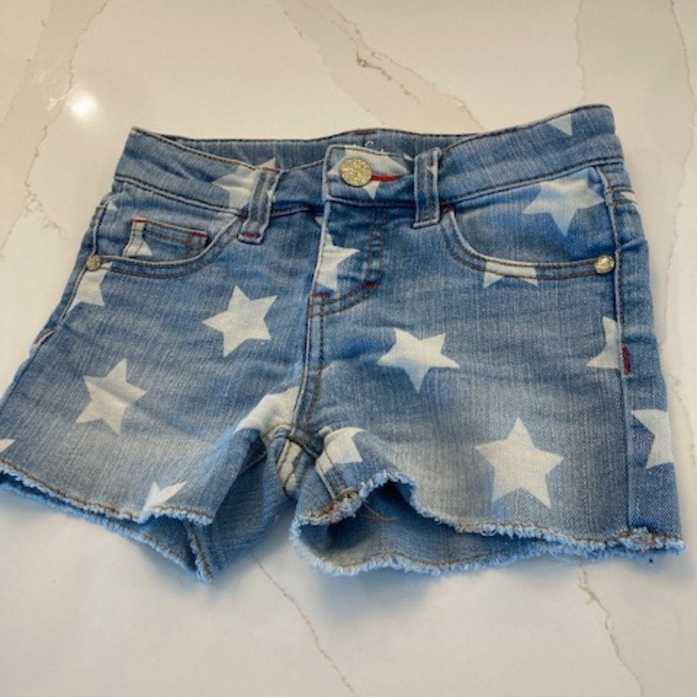 Cat & Jack starred jean shorts size XS - Picture 1 of 2